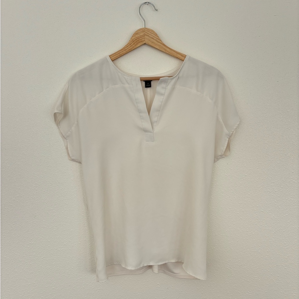 Ann Taylor Cream Blouse